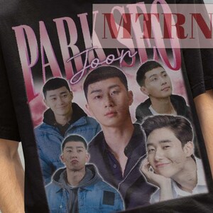 Park Seo Joon Kdrama Shirt: Retro Style koreanisches Drama T-Shirt