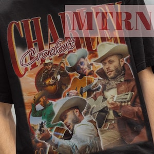 Charley Crockett Retro Music T-Shirt