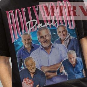 Paul Hollywood Retro Shirt, Paul Hollywood Shirt, Paul Hollywood Tshirt, Chef Paul Hollywood Sweatshirt, Chef Paul Meme Tees, Paul Hollywood