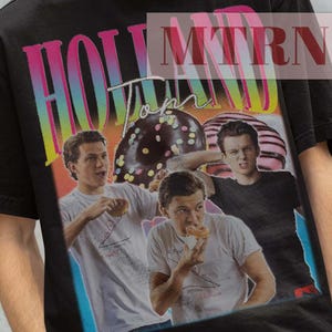 Tom Holland Tshirt, Tom Holland Vintage Tees, Tom Holland Retro Shirt, Retro Movie Tom Holland Tees, Tom Holland Fan, Tom Holland Sweatshirt