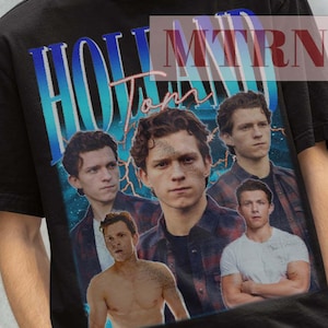 Tom Holland Tshirt, Tom Holland Vintage Tees, Tom Holland Retro Shirt, Retro Movie Tom Holland Tees, Tom Holland Fan, Tom Holland Sweatshirt