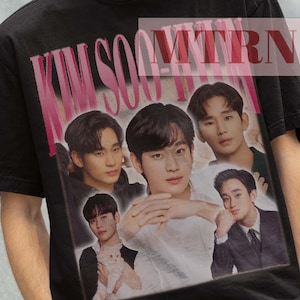Kim Soo Hyun Tshirt, Kim Soo-hyun Vintage Tees, Kim Soo Hyun Retro Shirt, Retro Kim Soo Hyun Tees, Kim Soo Hyun Kdrama Shirt, Kdrama Gift