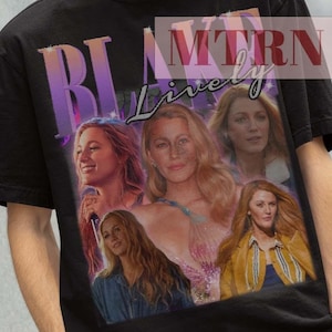 Blake Lively Tshirt, Blake Lively Vintage Tees, Blake Lively Retro Shirt, Retro Blake Lively Tees, Christmas Gift, Blake Lively Movie Gift
