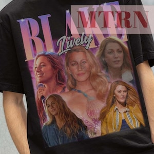 Blake Lively Tshirt, Blake Lively Vintage Tees, Blake Lively Retro Shirt, Retro Blake Lively Tees, Christmas Gift, Blake Lively Movie Gift