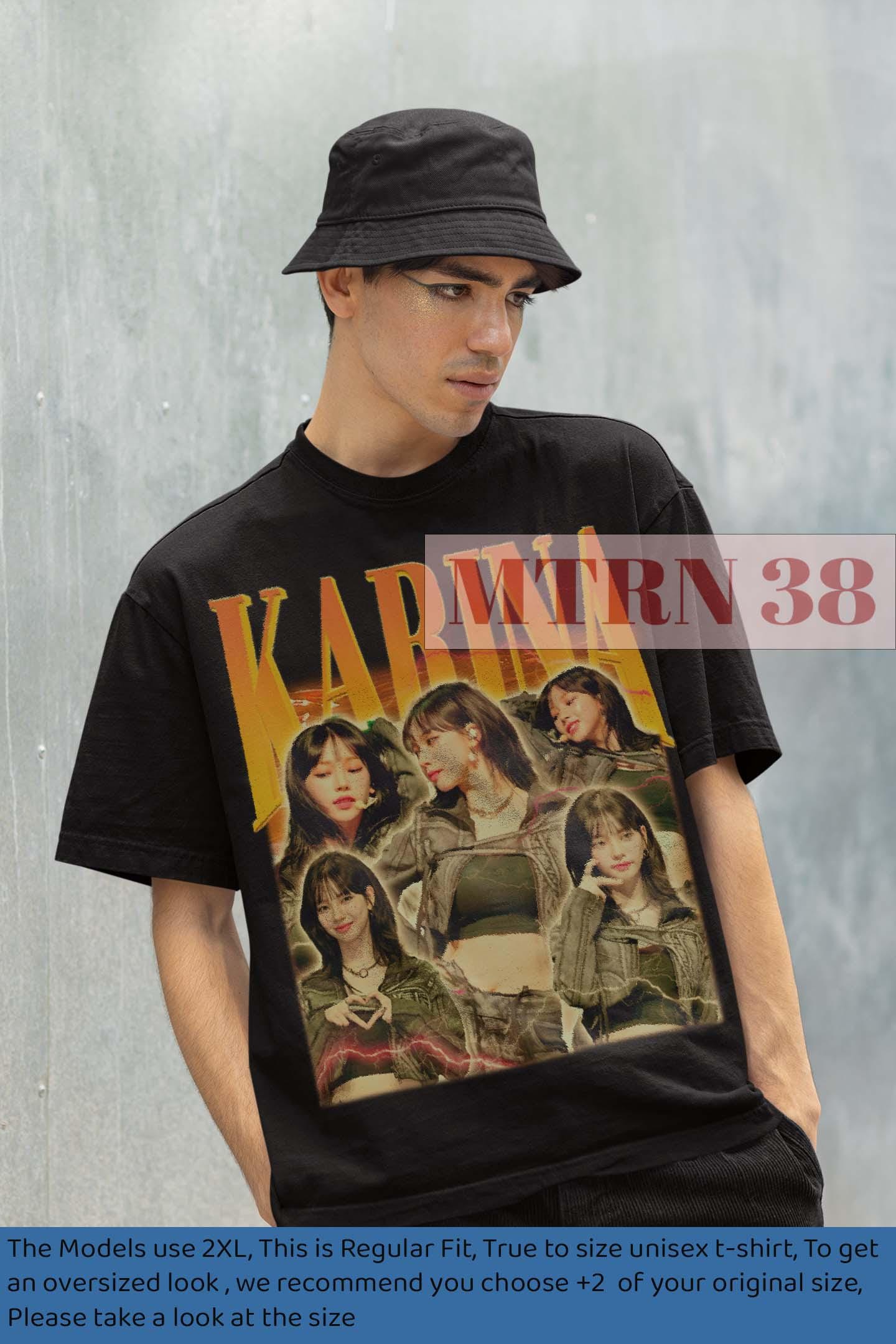 Karina Aespa Kpop Vintage Style T-shirt - Etsy