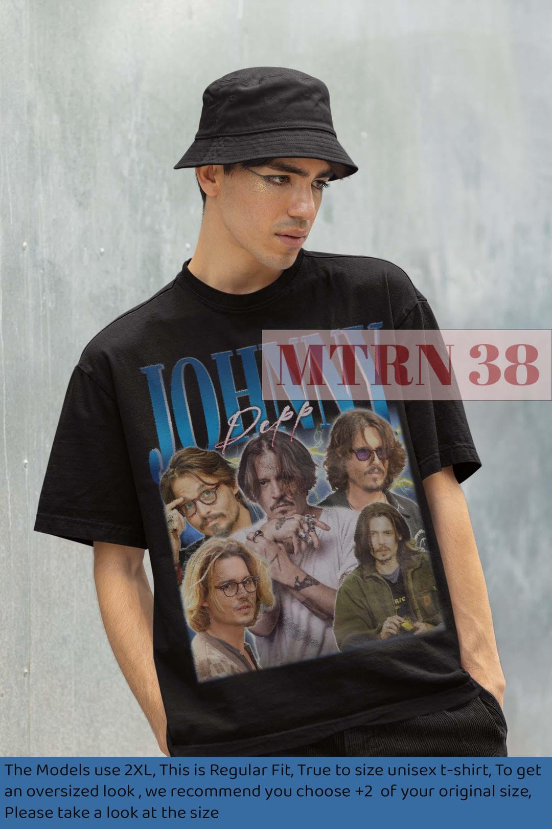 ジョニー デップ Tシャツ、ジョニー デップ ヴィンテージ T シャツ