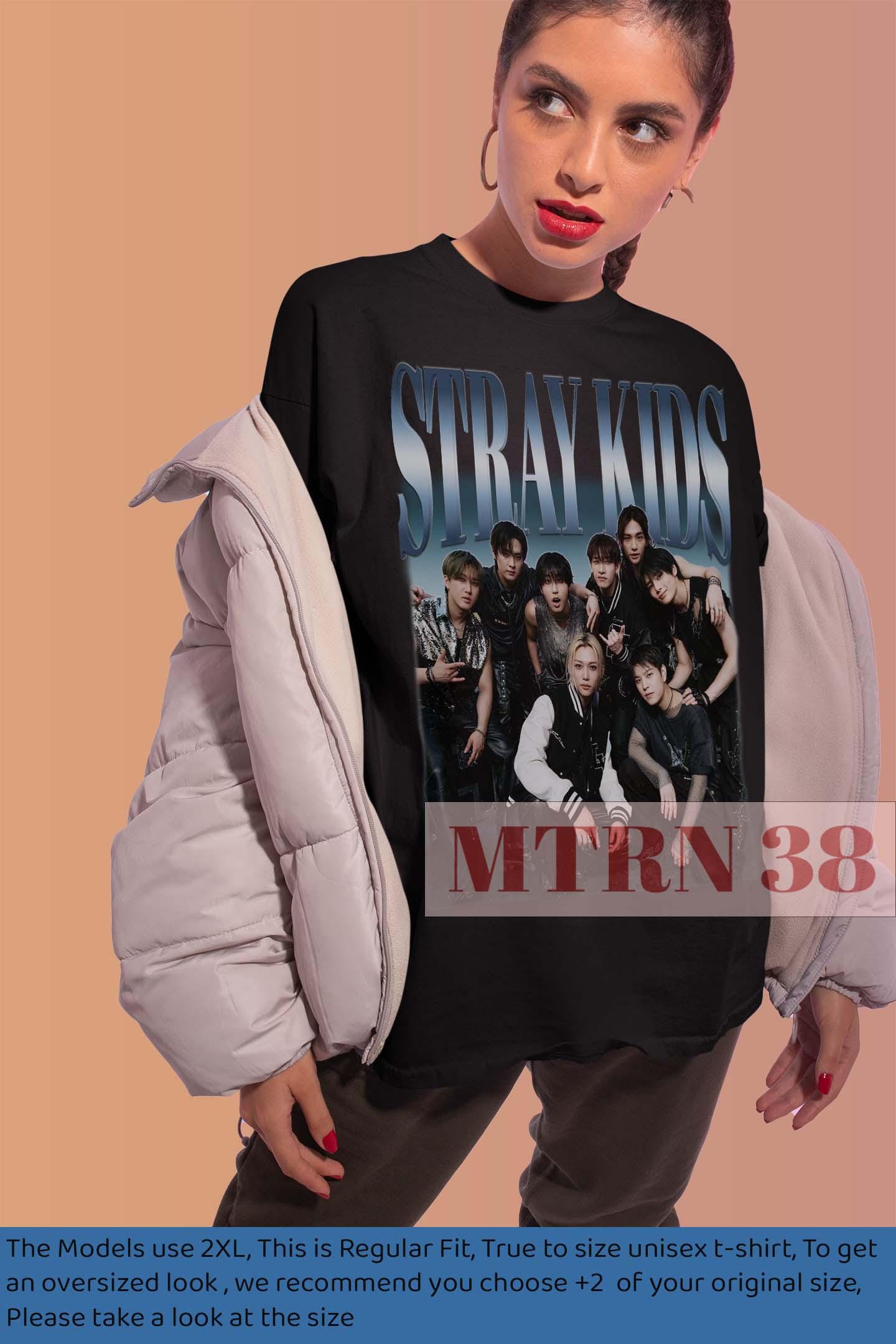 Stray Kids Retro Graphic Tee - SKZ Kpop Idol Merch - Etsy