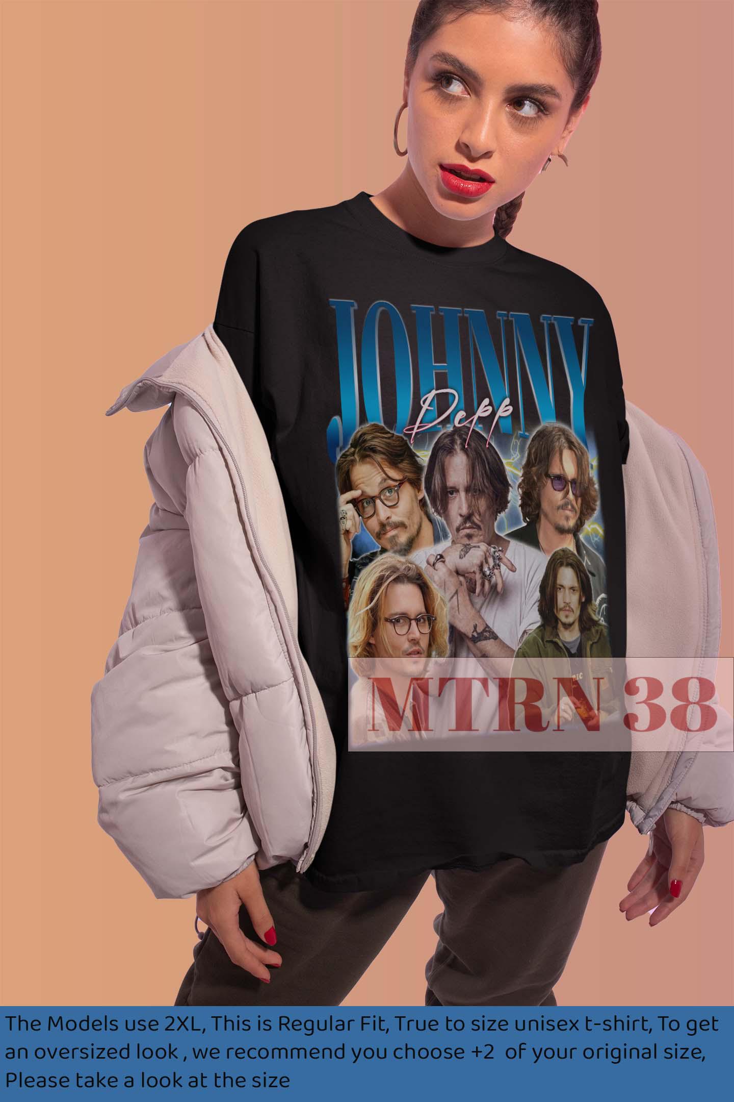 ジョニー デップ Tシャツ、ジョニー デップ ヴィンテージ T シャツ