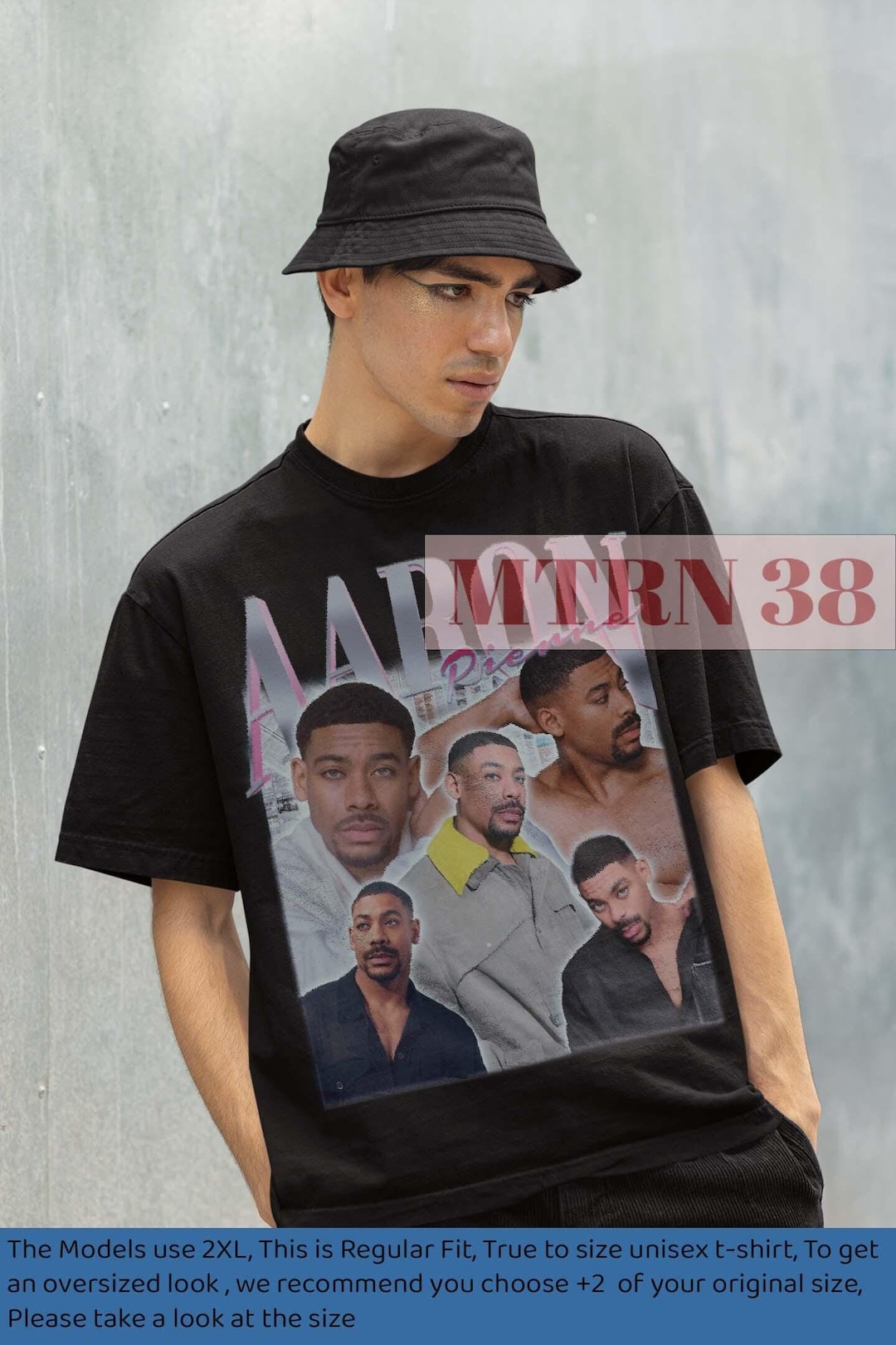 Aaron Pierre Retro Movie T-shirt, Vintage Style - Etsy