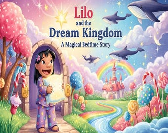 Lilo and the Dream Kingdom | Magical Illustrated Bedtime Story for Kids | Printable Digital Storybook (PDF)