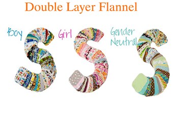 Sweet Bobbins Cloth Wipes - 25 wipes set - Double Layer flannel - 6x8 size