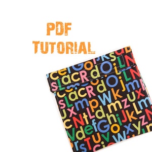 PATTERN Snack Bag Tutorial PDF Download image 1