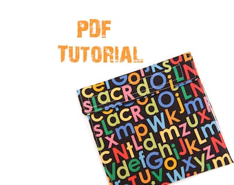 PATTERN - Snack Bag Tutorial- PDF - Download