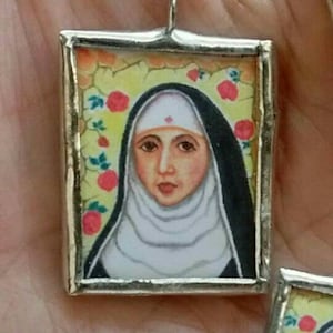 Saint Rita of Cascia Pendant Medal