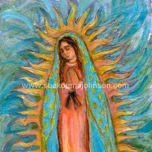 Our Lady of Guadalupe Catholic Art Print