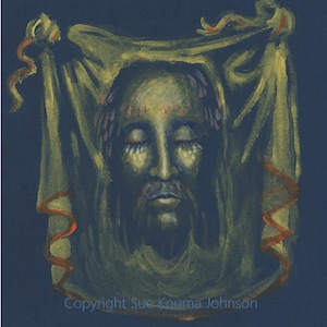 La Sainte Face sur le voile de Veronica Impression artistique