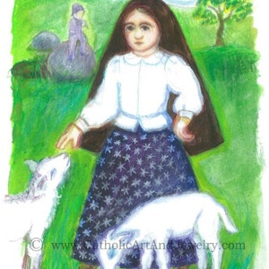 Our Lady of Fatima - Catholic Art Print