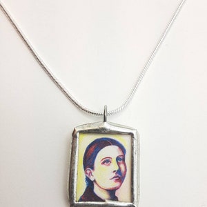 Saint Gemma Medal Necklace