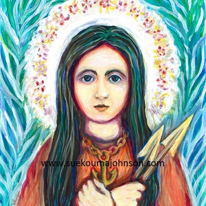 Saint Philomena Art Print