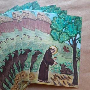 Cartoline di San Francesco 3 o 10 o 100