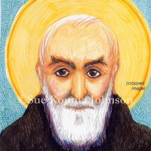 Padre Pio - Catholic Art - Print in Three Sizes