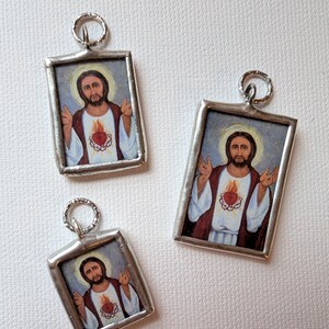 Sacred Heart of Jesus Icon Medal