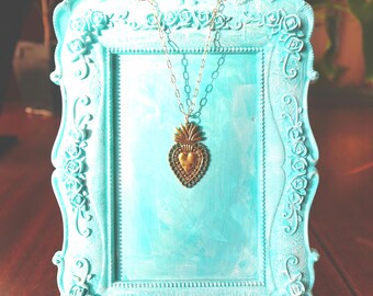 New! Sacred Heart Necklace