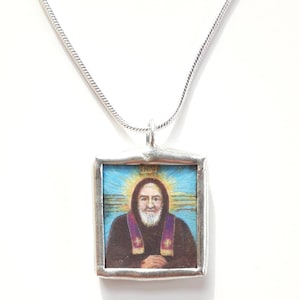 Padre Pio/Mother of Divine Grace Holy Medal