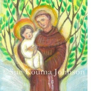 Saint Anthony of Padua Art Print