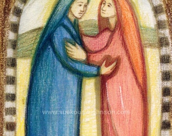 Impresión artística La Visitación de María a Isabel