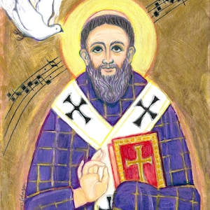 Saint Gregory the Great Print