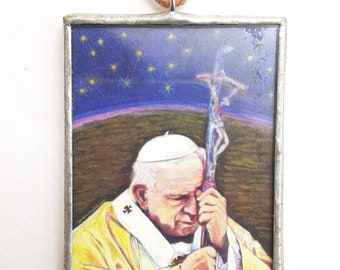 Photo De Presse Vintage Roma, Pape Jean-Paul II Accueille