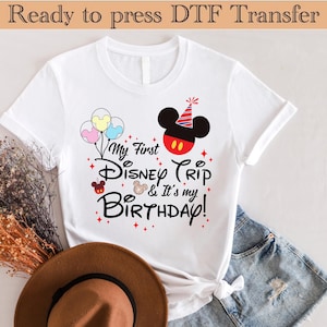 Niestandardowa wycieczka Disney Dtf, Disneyworld Dtf, wakacje Disney Dtf, pary Disney Dtf, rodzina Disney Dtf, gotowe do druku, transfer Dtf