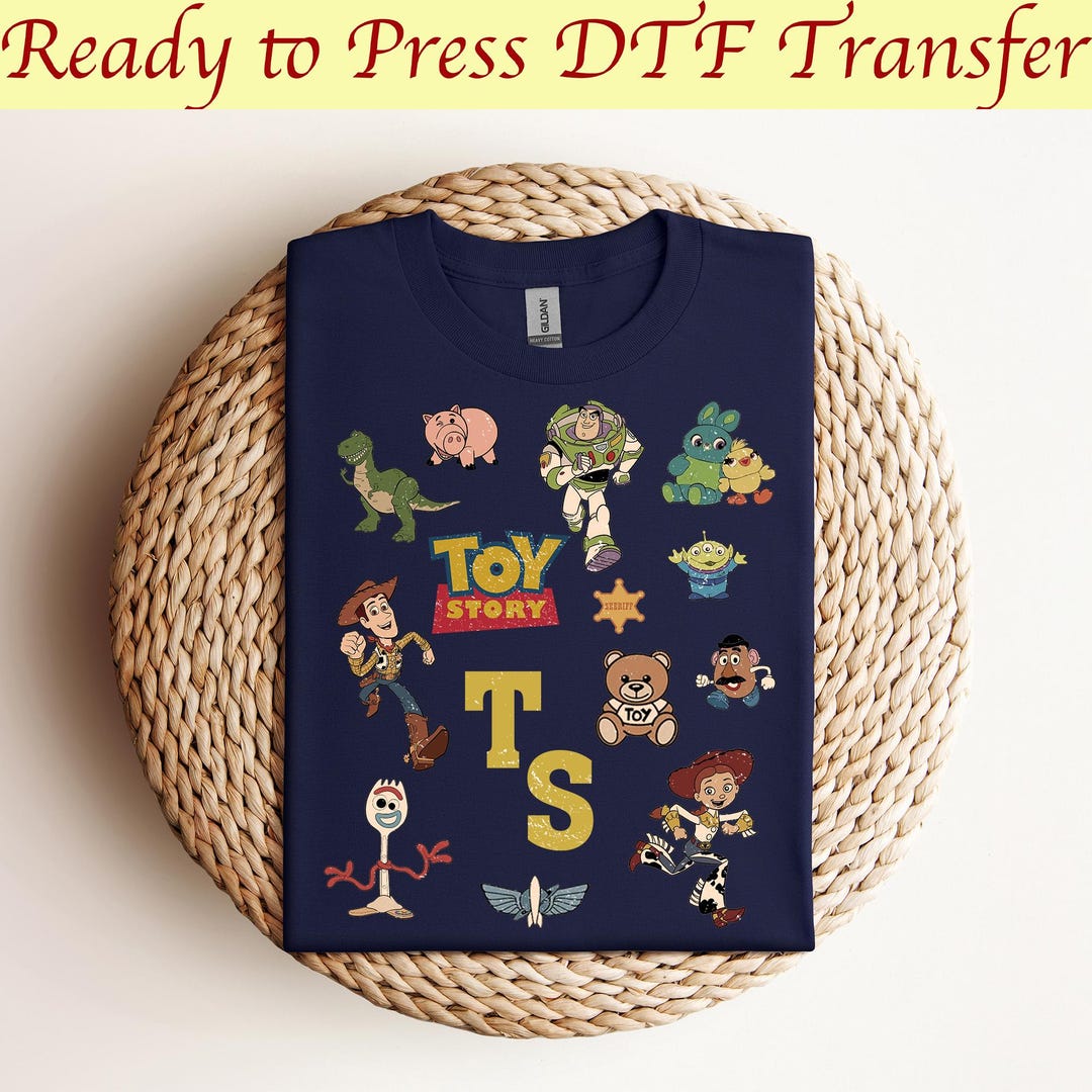 Toy Story Characters Dtf, Disney Pixar Movie Dtf, Animation Fan Hobby ...
