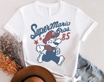Super Mario Bowser 85 DTF Transfer, Super Mario Character DTF Transfer, Super Mario Gaming DTF, Super Mario Friends Shirt,Ready to press