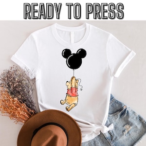 Vintage Disney Winnie The Pooh T-Shirt, The Pooh Dtf, Winnie The Pooh Dtf, Disneyworld Dtf, Disney Family Trip Dtf,Ready to press