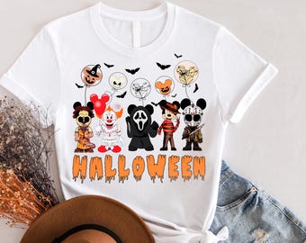 Disney Halloween Dtf, Mickey Minnie And Friends Halloween Dtf, Halloween Party Dtf, Disney Halloween Dtf,Ready to press,Dtf transfer