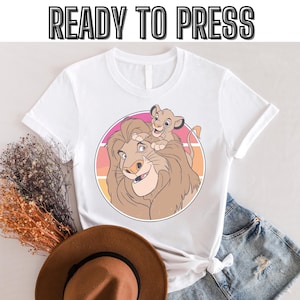 Ready to Press Hakuna Matata Lion King Animal Kingdom DTF Transfer , Disney Lion King DTF Transfers, Lion King Heat Transfer, Disney Shirts