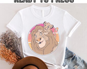 Ready to Press Hakuna Matata Lion King Animal Kingdom DTF Transfer , Disney Lion King DTF Transfers, Lion King Heat Transfer, Disney Shirts