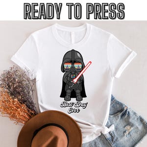 Vintage Disney Star Wars Dtf, Disney Star Wars Darth Vader Storm Trooper Dtf, Disneyworld Dtf, Disney Family Shirts, Ready to press
