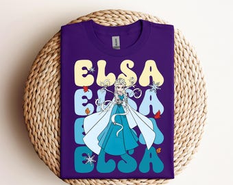 Disney Frozen Elsa Portrait DTF, Elsa Anna Olaf Kristoff DTF, Disney Frozen DTF, Disney Frozen Elsa Dtf, Disney Frozen Friends Dtf