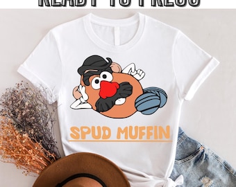 Toy Story DTF Transfer,Funny Disney Dtf, Man Disney Shirt, Man Disneyworld Dtf,Disney Dtf for Men,Disney Dtf,Spud Muffin,Disney Dtf Transfer