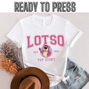 Disney Toy Story Lotso DTF Transfer, Lotso Huggin Bär DTF Transfers, Disney Lotso Shirt, Disney Lotso DTF Transfer