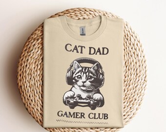 Gamer gifts, Gaming gifts, gifts for him, cat dad, cat dad gifts, gifts for gamer, gamer boyfriend, christmas gifts, cat dad Dtf, gifts