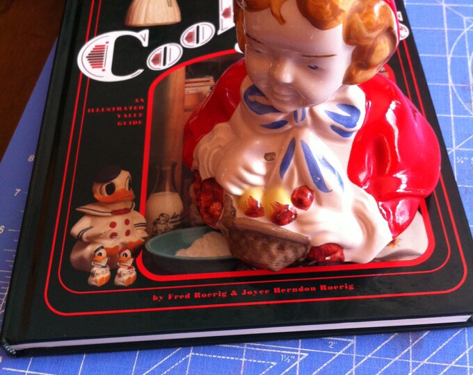 Vintage POTTERY GUILD Red Riding Hood Cookie Jar Lid Etsy