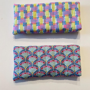 Quilted eyeglass case| handmade sunglasses case | unique sunglasses case| glasses case fabric | stocking stuffer | gift exchange