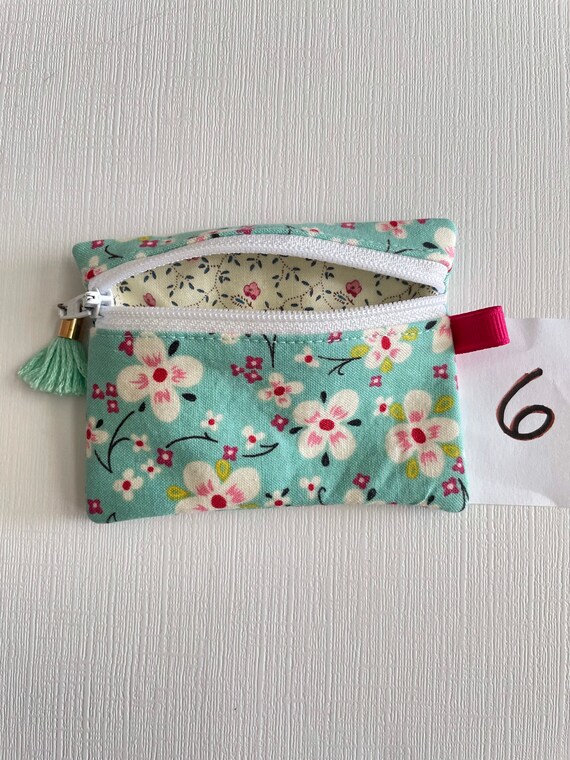 Coin Purse | Zipper Coin Purse | Handmade Zipper Purse