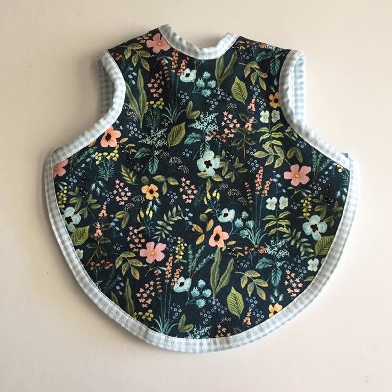Red - Handmade Cotton Baby Bib 12