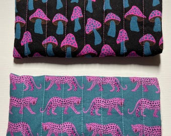 Quilted eyeglass case| handmade sunglasses case | unique sunglasses case| glasses case fabric | stocking stuffer | gift exchange