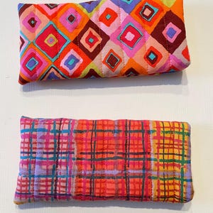 Quilted eyeglass case| handmade sunglasses case | unique sunglasses case| glasses case fabric | stocking stuffer | gift exchange